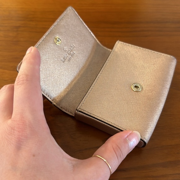 Kate Spade Rose Gold Wallet - Picture 4 of 5